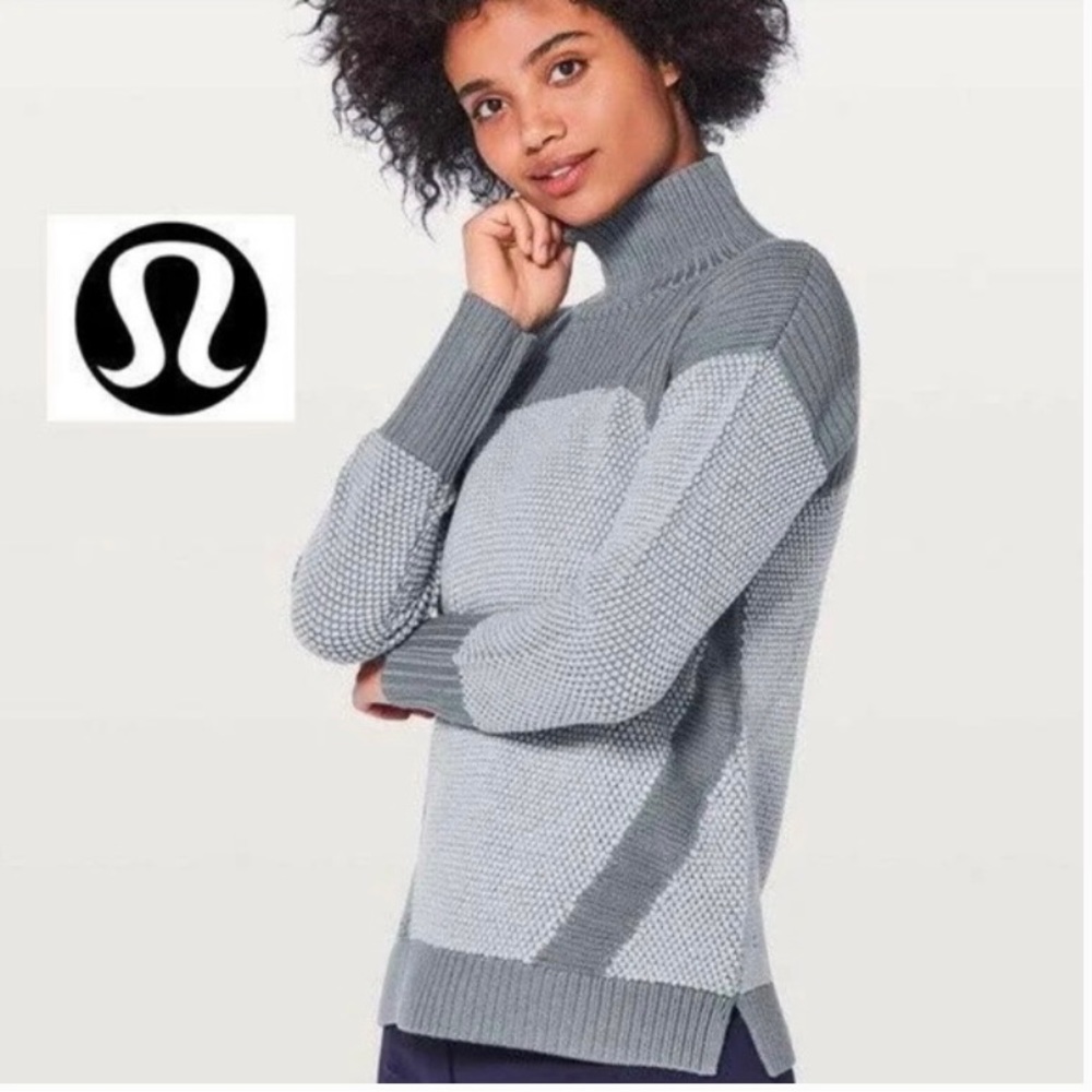 Lululemon Warm And Restore Merino Wool Sweater-Women’s Sz 2
